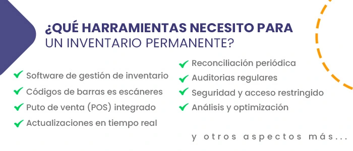 Inventarios permanentes: control de stock en tiempo real