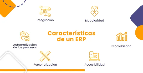 Las principales caracteristicas de los ERP