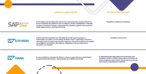 SAP Business One VS SAP HANA: explorando las diferencias