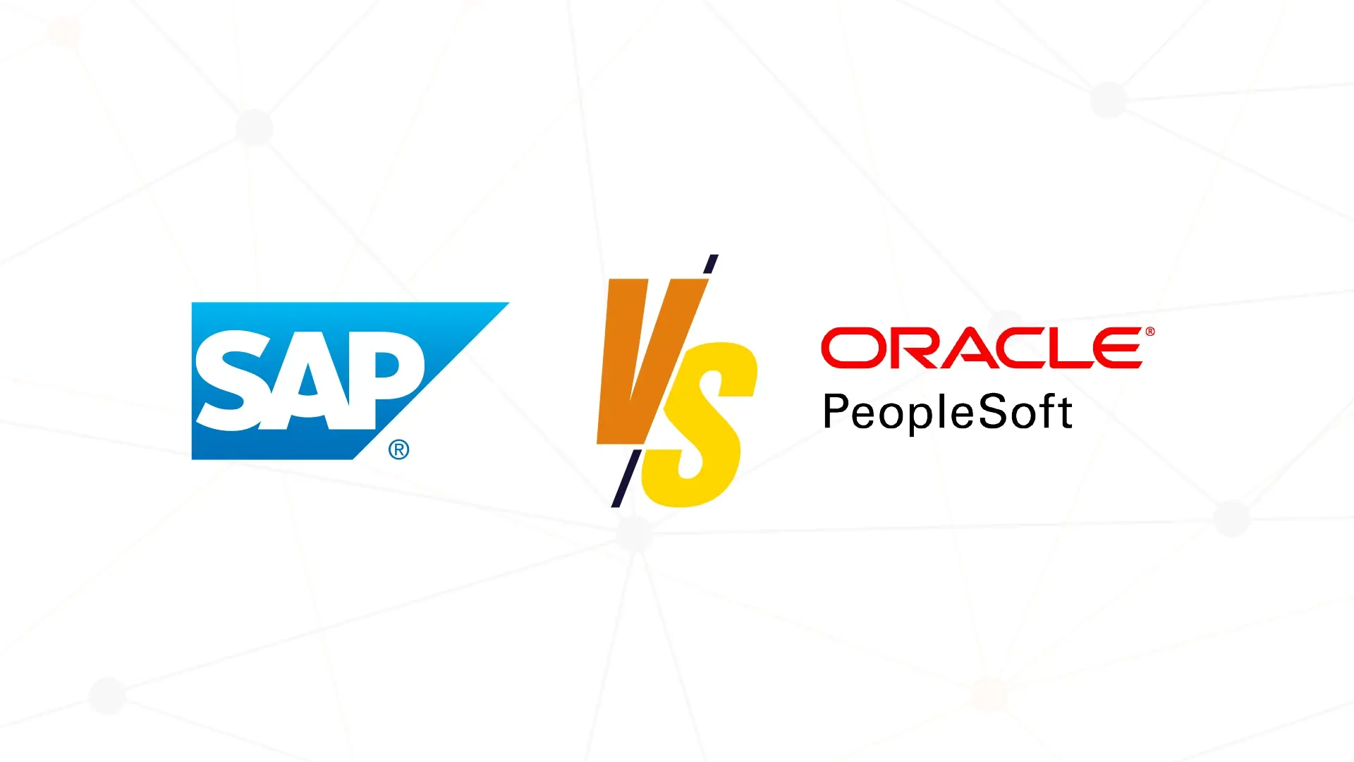 SAP vs Peoplesoft